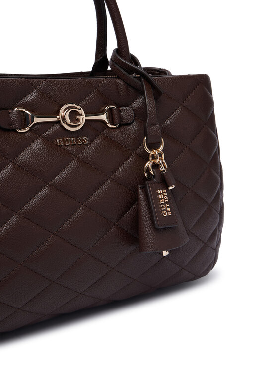 Guess Rankinė Guess Frances HWQG22 41060 Tamsiai ruda
