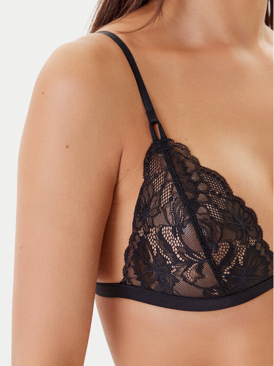 Hunkemöller Hunkemöller Бюстгальтер бралетт Stormi 300739 Чорний