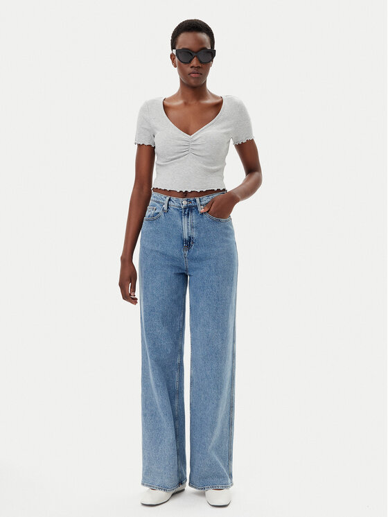 ONLY ONLY Marškinėliai Betty 15311919 Pilka Regular Fit