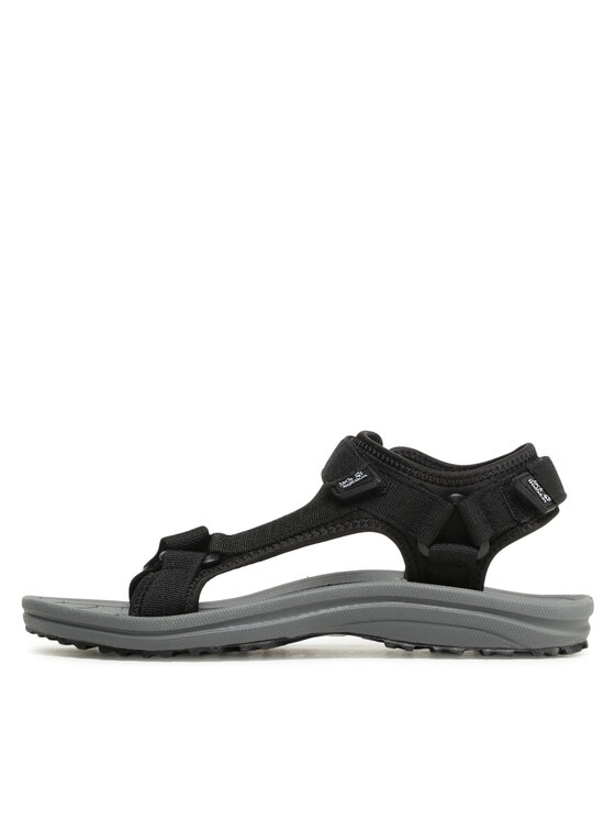 Jack Wolfskin Босоніжки Jack Wolfskin Wave Breaker M 4052011 Чорний