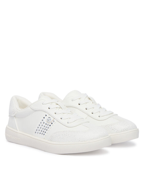 MICHAEL Michael Kors Снікерcи MICHAEL Michael Kors Jem Scotty Charm MK04163102 Білий