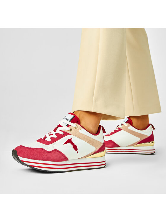Trussardi Sneakersy Trussardi 79A00541 Ružová