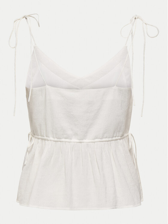 ONLY ONLY Top Nele 15370325 Blanco Regular Fit