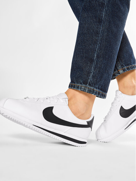 Nike Sportcipők Nike Cortez Basic Sl (GS) 904764 102 Fehér