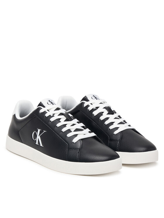 Calvin Klein Sneakers Calvin Klein 3 Cupsole Derby Pu Tmb HM0HM02331 Nero