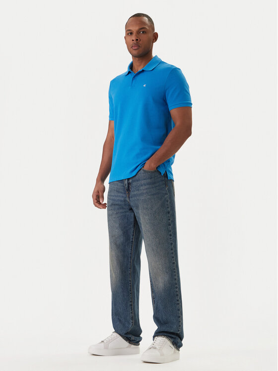 Calvin Klein Jeans Calvin Klein Jeans Polo LV040EM269 Celeste Regular Fit