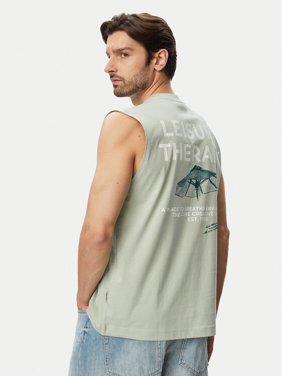 Jack & Jones Jack & Jones Camiseta sin mangas Eterna 12295670 Gris Loose Fit