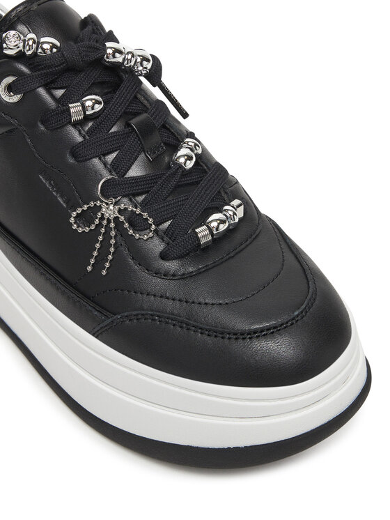 MICHAEL Michael Kors Снікерcи MICHAEL Michael Kors Hayes 43F5HYFS2L Чорний