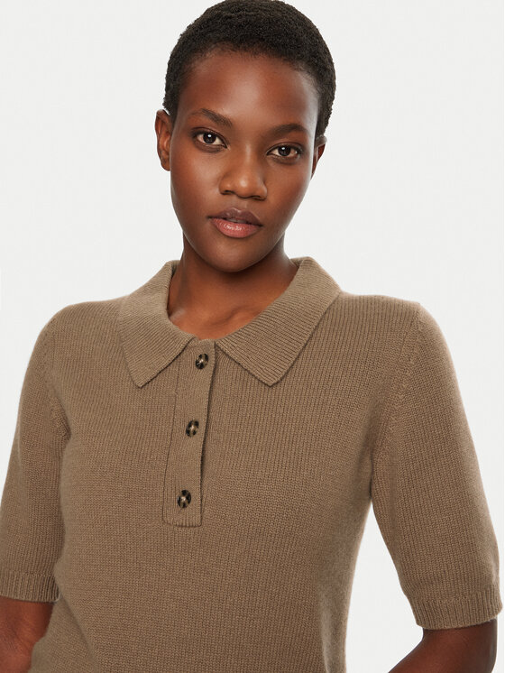 Herskind Herskind Поло Alberto 5417974 Коричневий Regular Fit