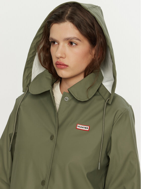 Hunter Hunter Esőkabát Benja HARW0020242 Zöld Regular Fit