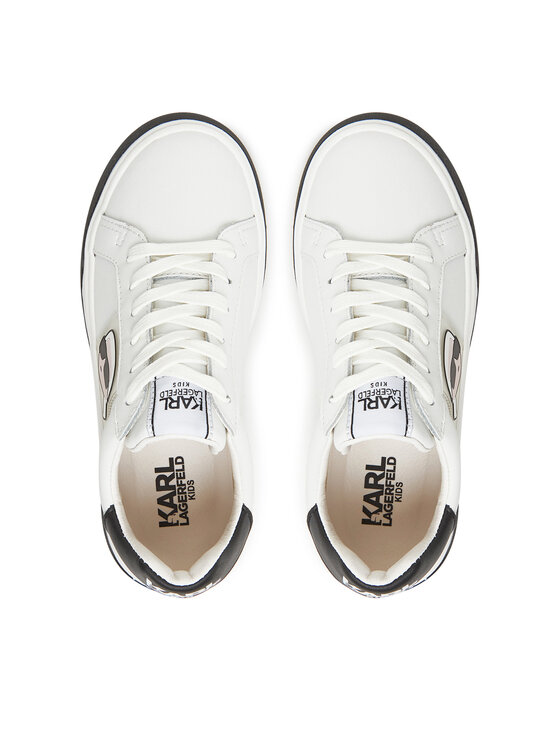 Karl Lagerfeld Kids Снікерcи Karl Lagerfeld Kids Z30380 M Білий