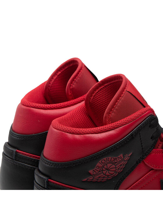 Nike Superge Nike Air Jordan 1 Mid 554724 660 Rdeča