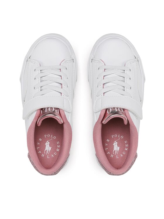 Polo Ralph Lauren Снікерcи Polo Ralph Lauren Theron V Ps RF104102 Білий