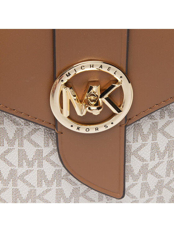 MICHAEL Michael Kors Torebka na telefon MICHAEL Michael Kors Mk Charm 32S0G00C5B Beżowy
