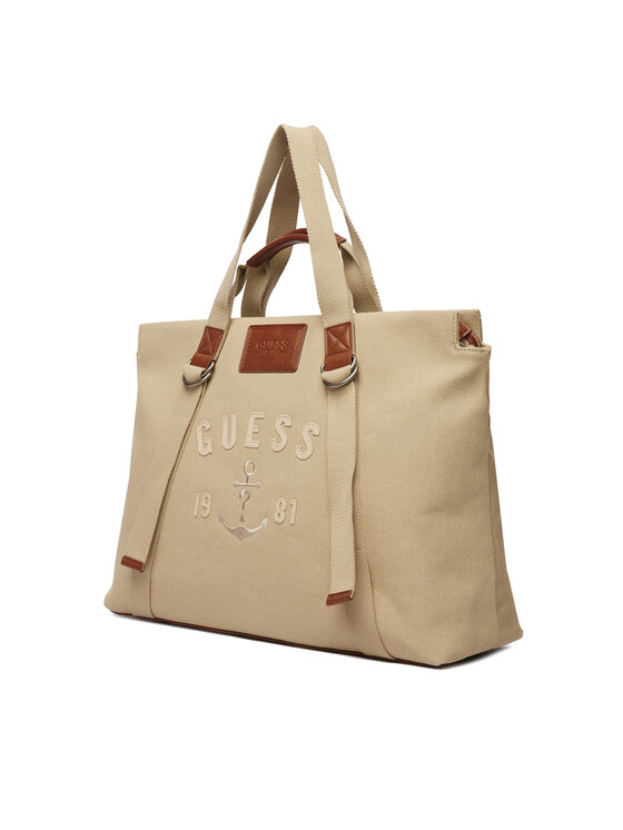 Guess Дорожня сумка Guess HMOSCM P6246 Світло-бежевий