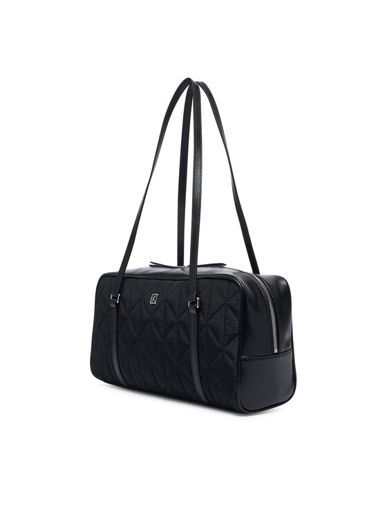 Calvin Klein Geantă Calvin Klein Quilted Nylon 2X Strap Camerabag LV04F3651G Negru