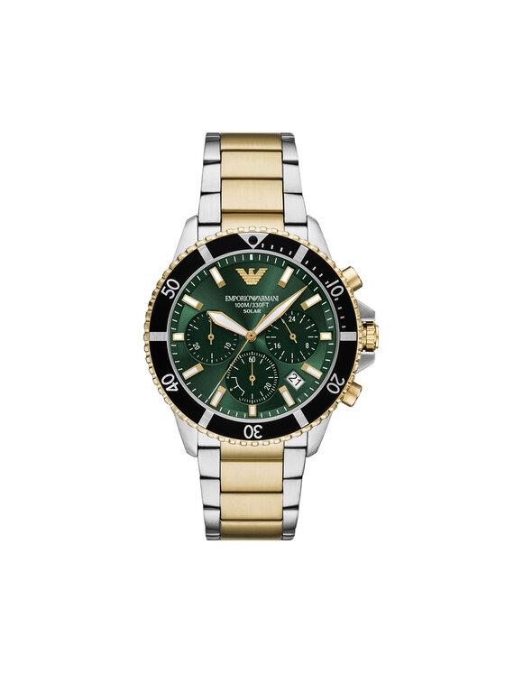 Emporio Armani Sat Emporio Armani World Explorer AR11695 Srebrna