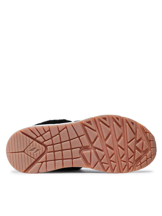 Skechers Sneakersy Skechers Uno Cozy On Air 310518L/BKRG Čierna