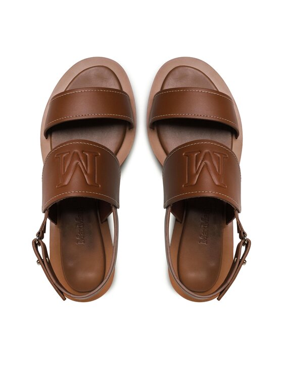 Max Mara Szandál Max Mara Diana 23452131316 Barna