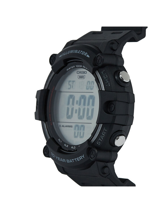 Casio Ρολόι Casio Digital AE-1500WH-1AVEF Μαύρο