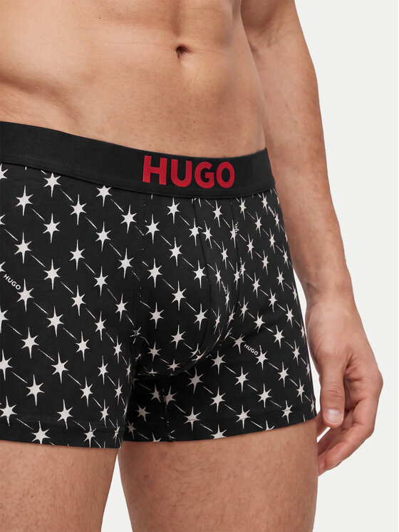 HUGO HUGO Conjunto de calzoncillos boxer 50549140 Guinda/burdeos
