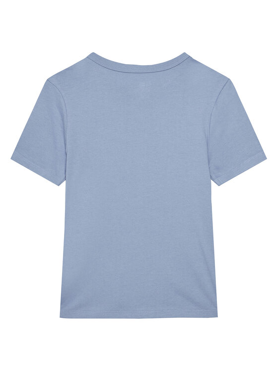 Gap Gap Majica 708411-03 Svetlo modra Regular Fit