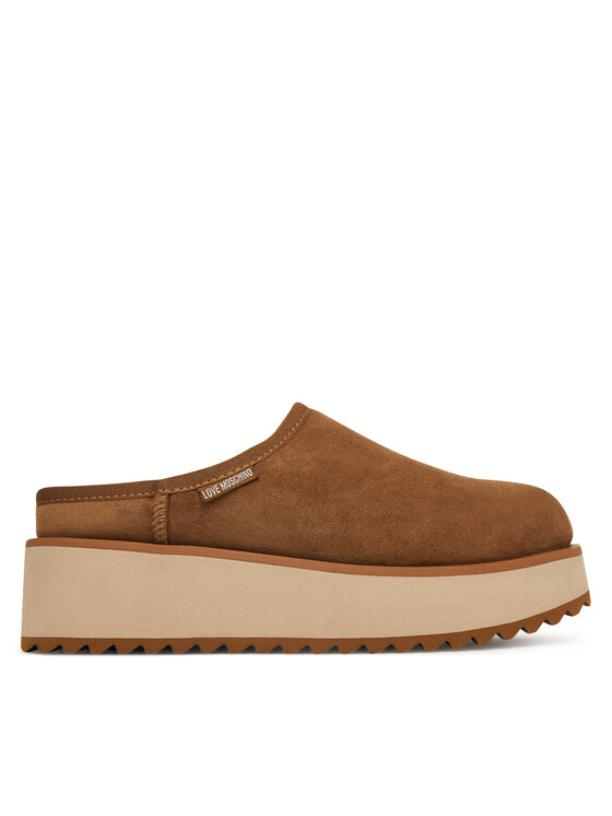 LOVE MOSCHINO Шльопанці LOVE MOSCHINO JA10046L1PJAW210 Коричневий