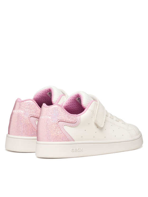 Geox Сникърси Geox J Eclyper Girl J36LRA 054BJ C0406 S Бял