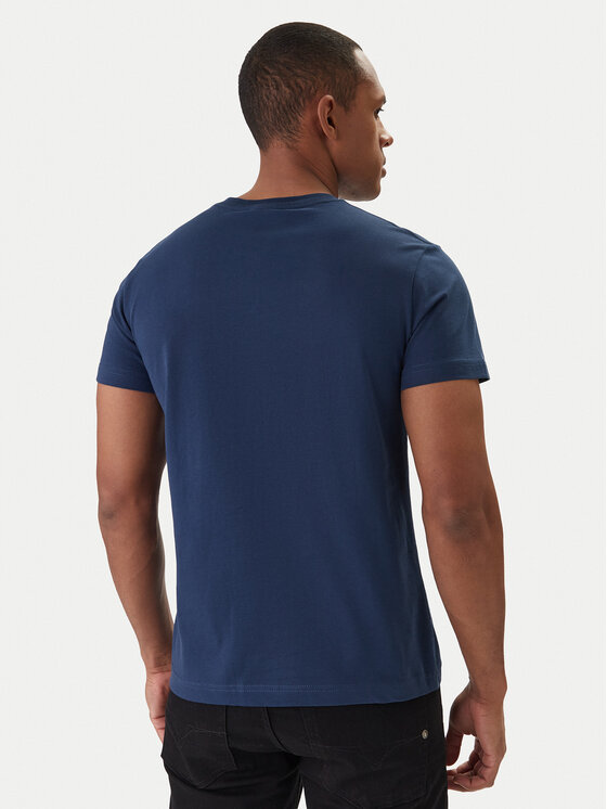 Versace Jeans Couture Versace Jeans Couture Camiseta 80GAHT03 CJ00T Azul Regular Fit
