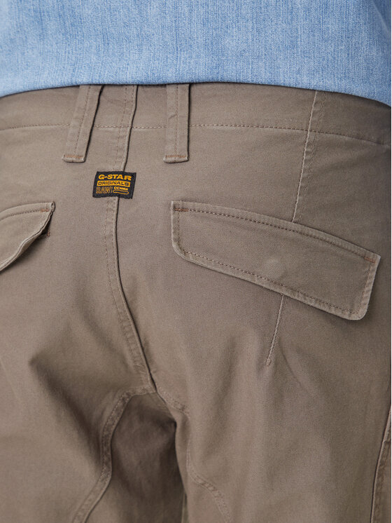 G-STAR G-STAR Pantalones de tela Zip Pocket 3D D24307-E172 Verde Skinny Fit