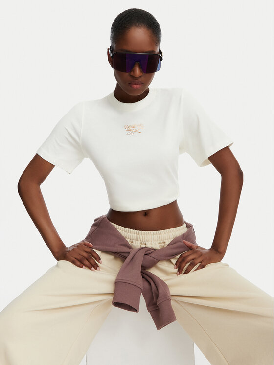 Reebok Reebok Camiseta Nikolina RK25708CCW Crema Regular Fit