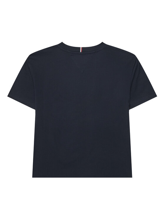 Tommy Hilfiger Tommy Hilfiger Camiseta KB0KB10340 Azul marino Regular Fit