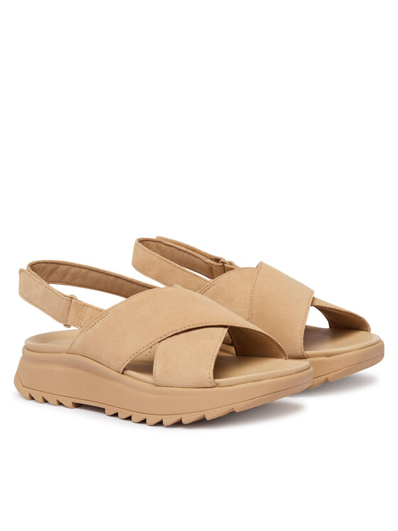 Clarks Босоніжки Clarks DashLite Wish 26185883 Бежевий
