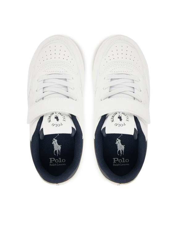 Polo Ralph Lauren Sneakersy Polo Ralph Lauren Masters Court II Ps RL03403102 Bílá