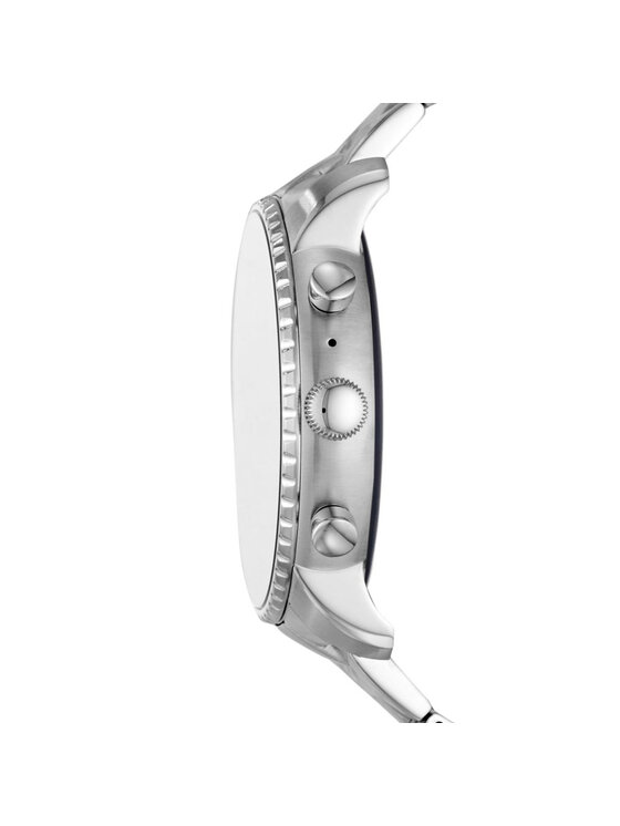 Fossil Chytré hodinky Fossil Explorist Hr FTW4011 Stříbrná