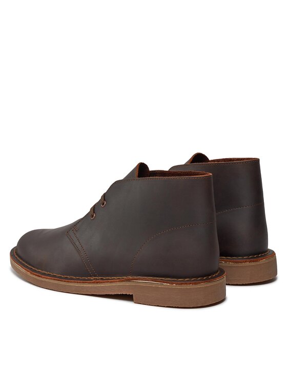 Clarks Kotníková obuv Clarks Bushacre 3 261535327 Hnědá