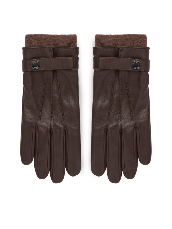 BOSS Guanti BOSS Hyden-R 50570753 Marrone scuro