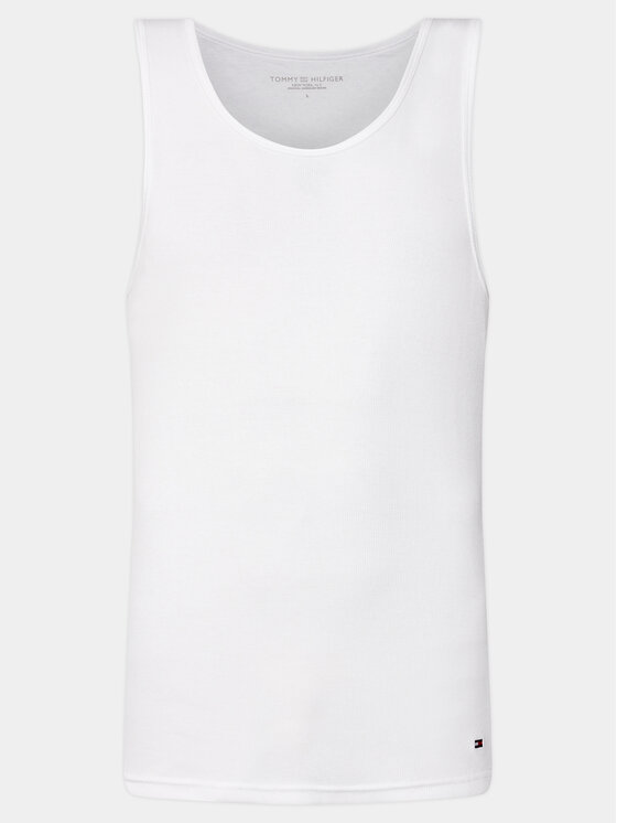 Tommy Hilfiger Tommy Hilfiger Ujjatlan felső szett UM0UM03179 Fehér Slim Fit