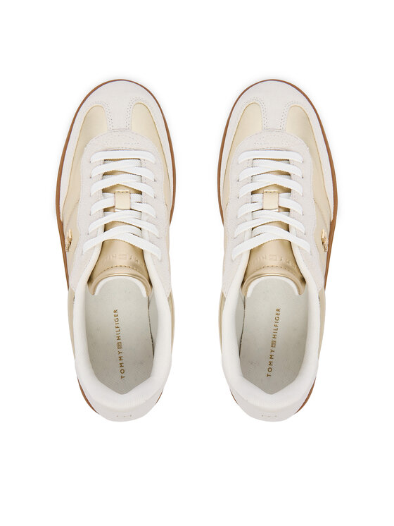 Tommy Hilfiger Sneakers Tommy Hilfiger Mu Jackie Metallic FW0FW09026 Auriu