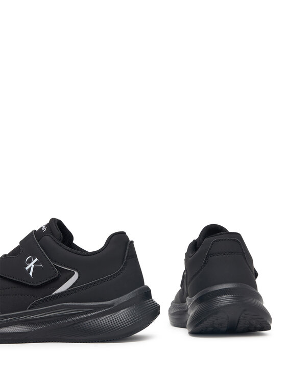 Calvin Klein Sneakersy Calvin Klein Low Cut Velcro Sneaker V1X9-83478-1861 S Czarny