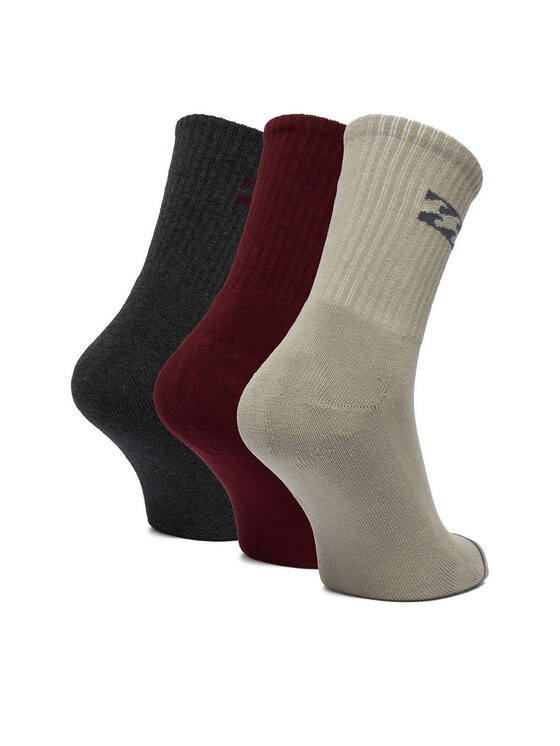 Billabong Довгі шкарпетки Billabong CEO_BR_BILLA_3061_W_AW25 (3 PACK) Кольоровий