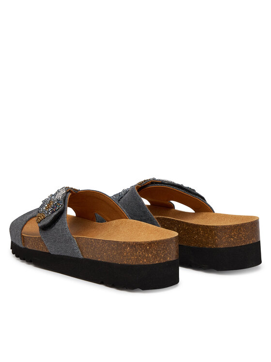 Scholl Шльопанці Scholl La Serena MF00820 Сірий