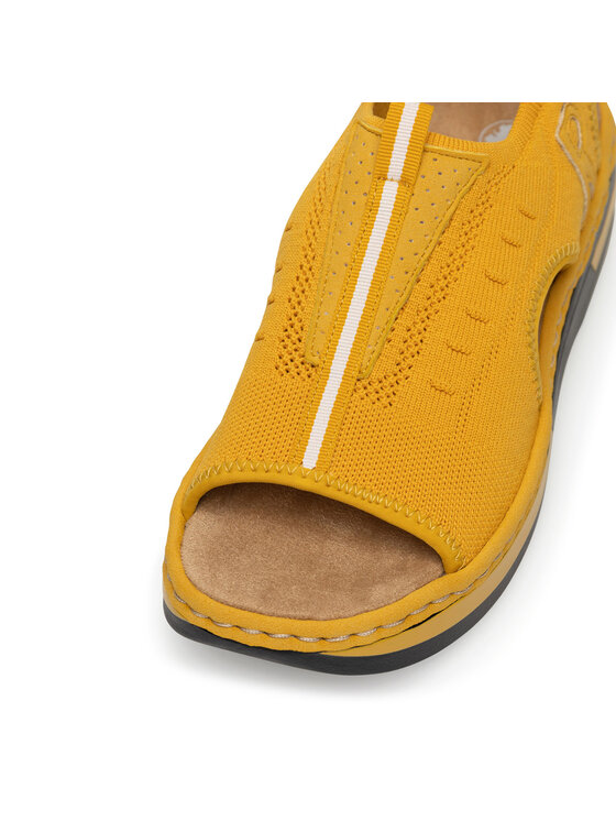 Rieker Σανδάλια Rieker V59B5-68 Κίτρινο