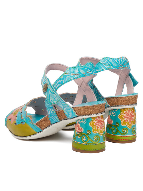Laura Vita Босоніжки Laura Vita Framboiseo 34 Бірюзовий