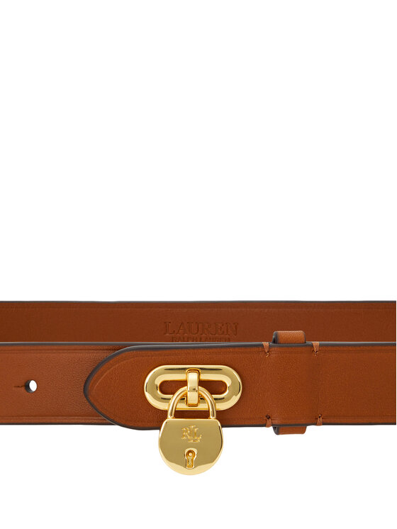 LAUREN RALPH LAUREN Pasek Damski LAUREN RALPH LAUREN 412920812001 Brązowy