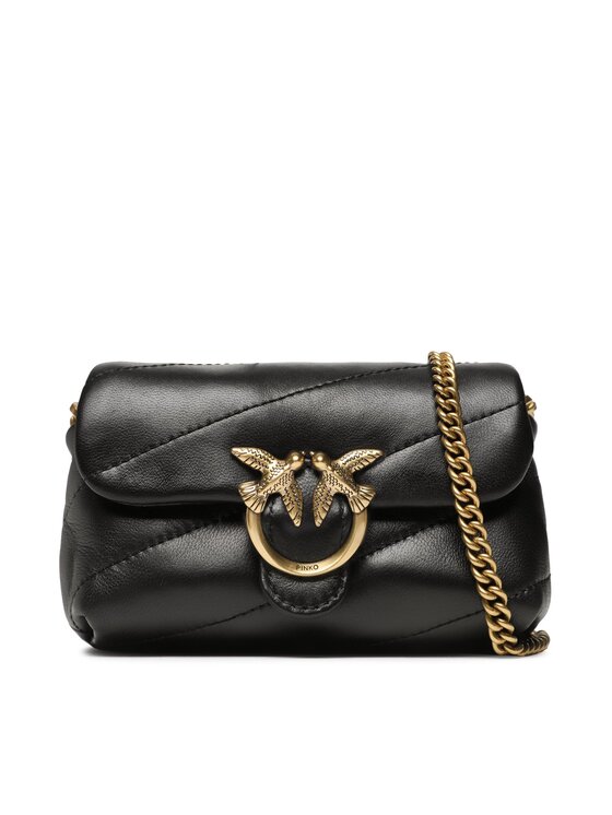 PINKO Torbica Pinko Love Micro Puff C PE 23 PCPL 100041 A0F2 Crna