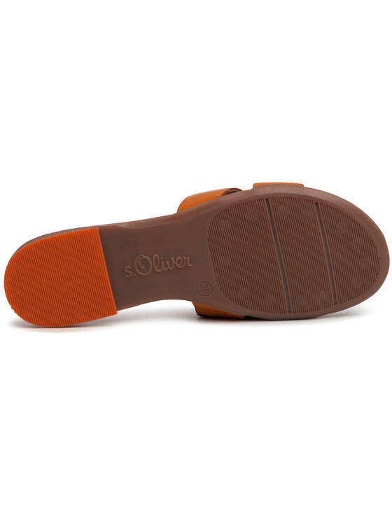 s.Oliver Шльопанці s.Oliver 5-27114-24 Оранжевий