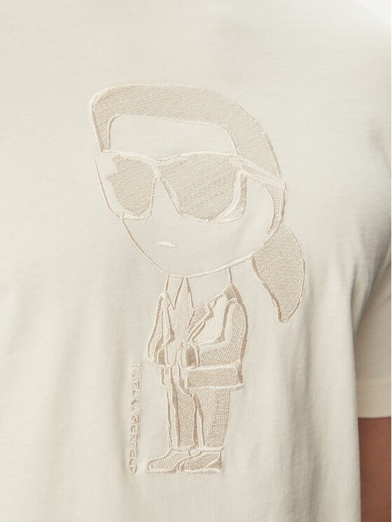 KARL LAGERFELD KARL LAGERFELD Camiseta 755040 563225 Blanco Regular Fit