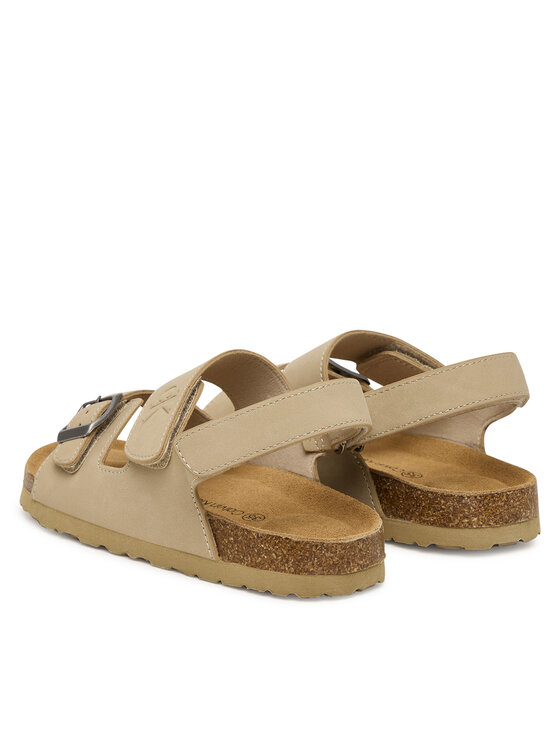 Calvin Klein Sandali Calvin Klein Velcro V3X2-83328-0315 D Bež