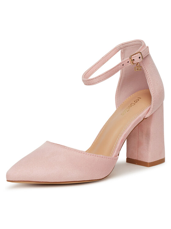 DeeZee Pantofi pumps DeeZee DF-82616-85-35621 Roz